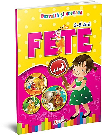 Cărți - Dezvoltă și creează fete 3–5 ani