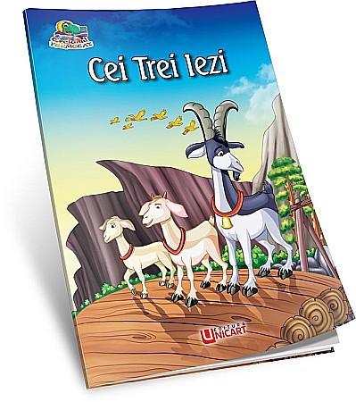 Cărți - Carte de colorat - Cei trei iezi – Macaw Book