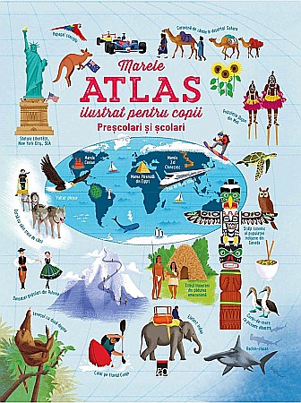 Cărți - Marele atlas ilustrat pentru copii