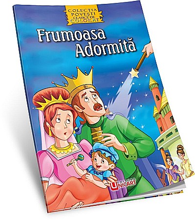 Cărți - Carte de colorat - Povesti clasice - Frumoasa adormita – Macaw Book