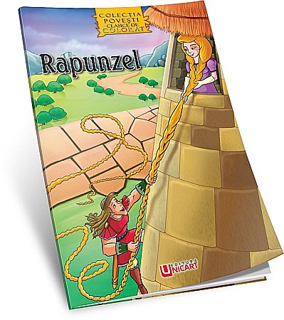 Cărți - Carte de colorat - Povesti clasice - Rapunzel – Macaw Book
