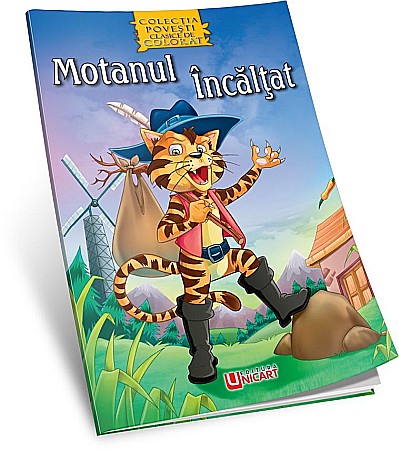 Cărți - Carte de colorat - Povesti clasice - Motanul incaltat – Macaw Book