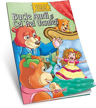Cărți - Carte de colorat - Povesti clasice - Bucle aurii – Macaw Book