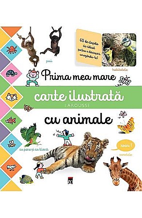 Cărți - Prima mea mare carte ilustrată cu animale