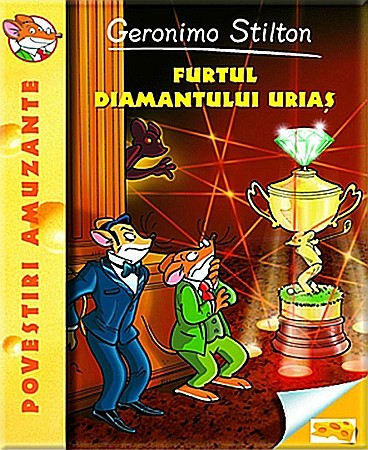 Cărți - Furtul diamantului urias – Geronimo Stilton