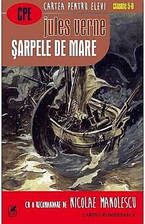 Cărți - Sarpele de mare – Jules Verne
