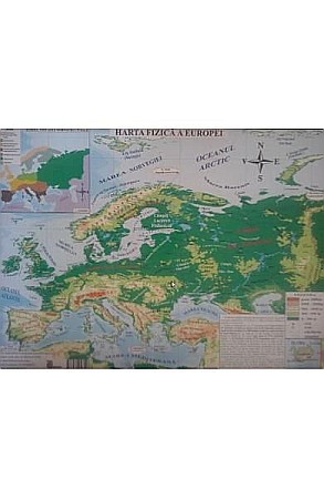 Ghiduri și hărți - Harta Europei