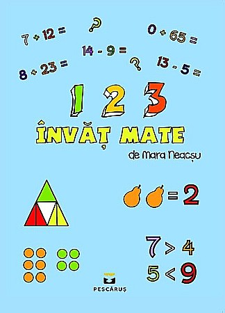Cărți - 1, 2, 3, ... Invat mate - Mara Neacsu