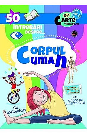 Cărți - 50 întrebări: corpul uman