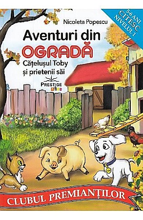 Cărți - Aventuri din ogradă 5-6 ani — Nicoleta Popescu