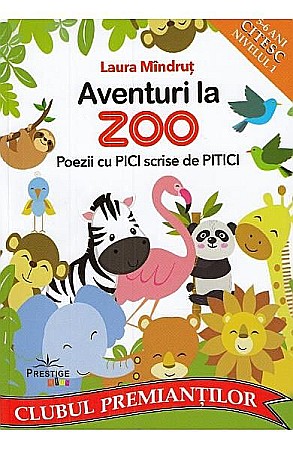 Cărți - Aventuri la zoo 5-6 ani — Laura Mîndruț
