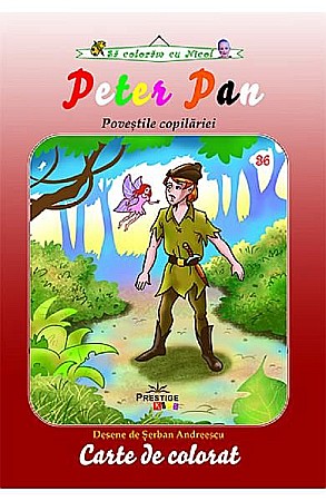Cărți - Peter Pan - carte de colorat