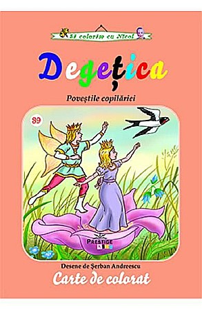 Cărți - Degetica - carte de colorat