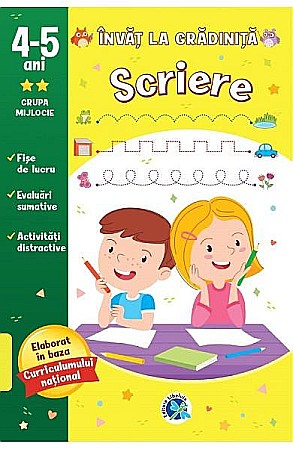 Cărți - Scriere 4–5 ani (Învăț la grădi)