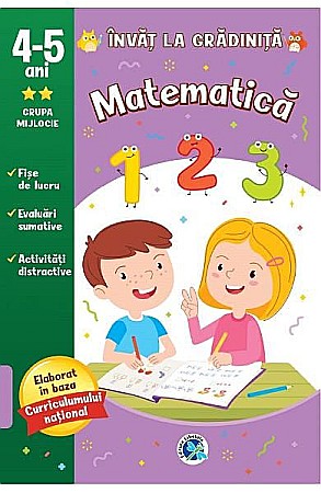Cărți - Matematică 4–5 ani (Învăț la grădi)