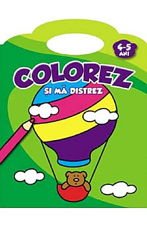 Cărți - Colorez și mă distrez 4–5 ani