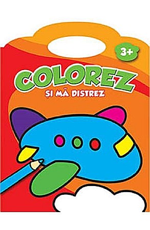 Cărți - Colorez și mă distrez 3–4 ani