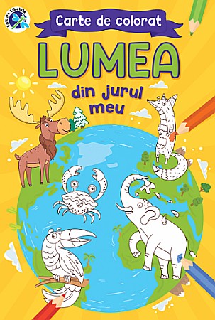 Cărți - Lumea din jurul meu. Carte de colorat