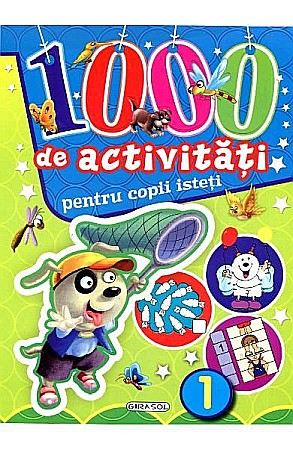 Cărți ilustrate și interactive - 1000 de activități pentru copii isteți 2