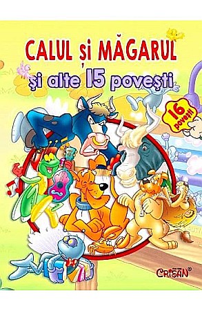 Povești și ficțiune pentru copii - 16 povești: calul și măgăruțul 