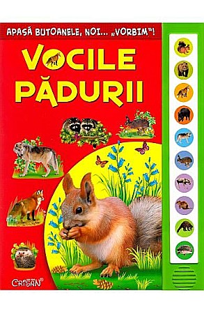 Cărți - Vocile pădurii – Apasă butoanele