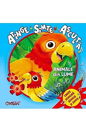 Cărți - Atinge, simte, ascultă – Animale lume