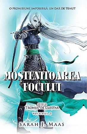 Cărți - Mostenitoarea focului  - Sarah J. Maas