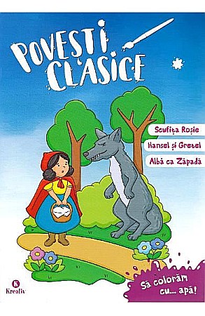 Cărți - Să colorăm cu apă – povești clasice