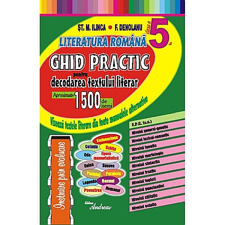 Cărți - Literatura romana. Clasa V - St M. Ilinca