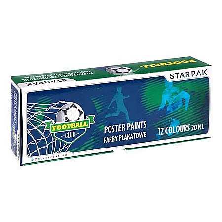 Artă și creativitate - Guase fotbal 20 ml 12 culori 437218 starpak