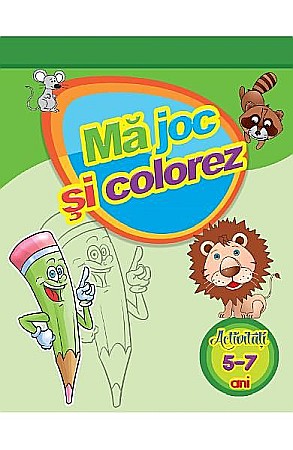 Cărți - Mă joc și colorez 