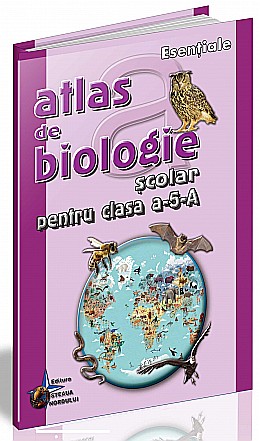 Enciclopedii și atlase pentru copii - Atlas biologie. Clasa V
