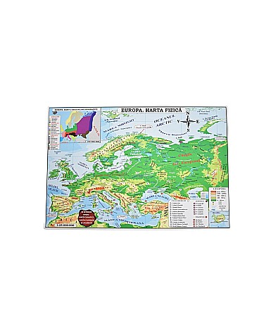 Cărți - Harta pliata Europa