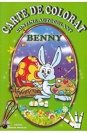 Cărți pentru copii - Carte de colorat.Cu Benny