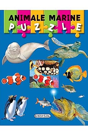 Cărți - Puzzle - Animale marine