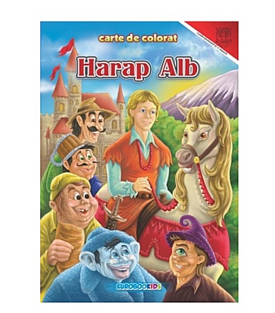 Cărți - Harap Alb carte de colorat 