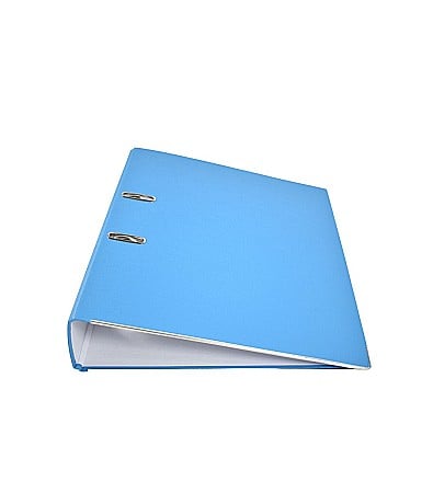 Birotică și accesorii birou - Biblioraft plastifiat 70mm albastru deschis Noki