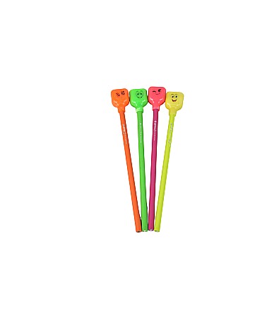 Creion grafit Ark HB corp rotund neon diverse culori [1]