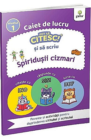 Gama si Tiki Tan promotie - Spiridusii cizmari. Caiet de lucru