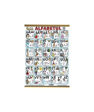 Cărți - Plansa alfabet