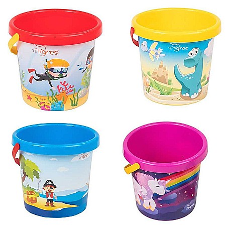 Jucării pentru nisip - Galetusa nisip 1L diverse modele Roben Toys
