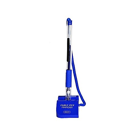 Birotică și accesorii birou - Pix cu suport adeziv 0.5 mm albastru
