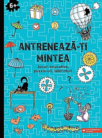 Hobby și activități pentru copii - Antreneaza-ti mintea jocuri educative puzzle-uri 6 ani+