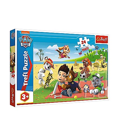 Jocuri educative și de societate - Puzzle trefl 24 maxi patrula catelusilor 14346
