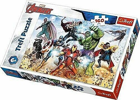 Jocuri educative și de societate - Puzzle trefl 160 pregatit pt salvarea lumii 15368