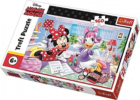 Jocuri educative și de societate - Puzzle trefl 160 o zi cu cei mai buni prieteni 15373