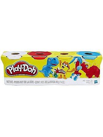 Plastilină și nisip kinetic - Pachet 4 cutii div cul hbb5517