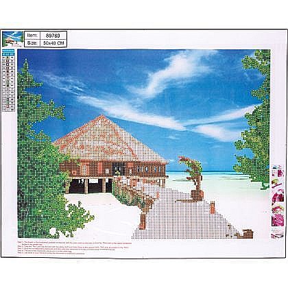 Artă și creativitate - Kit mozaic cu pietre acrilice 40*50 ocean centrum 89760