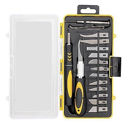 Cuttere și lame cutter - Set 16 buc cuttere pentru craft deli dldp1
