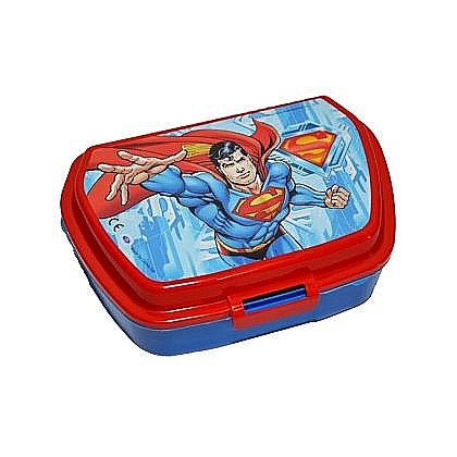 Accesorii școlare - Cutie Sandwich Superman 18x13,5x5,5 cm